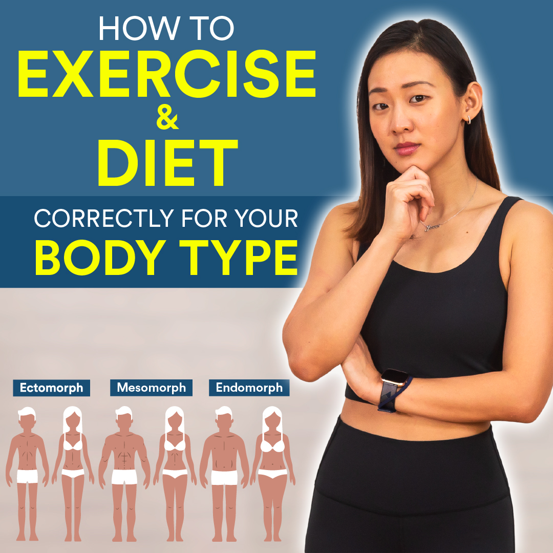 How to Exercise & Diet Correctly For Your Body Type