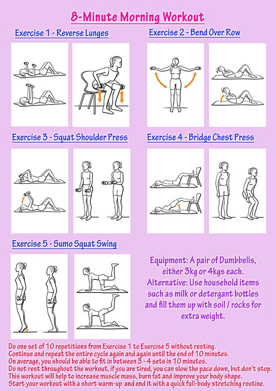 8 Exercises You Can Do Without The Gym, In Shape, Workouts
