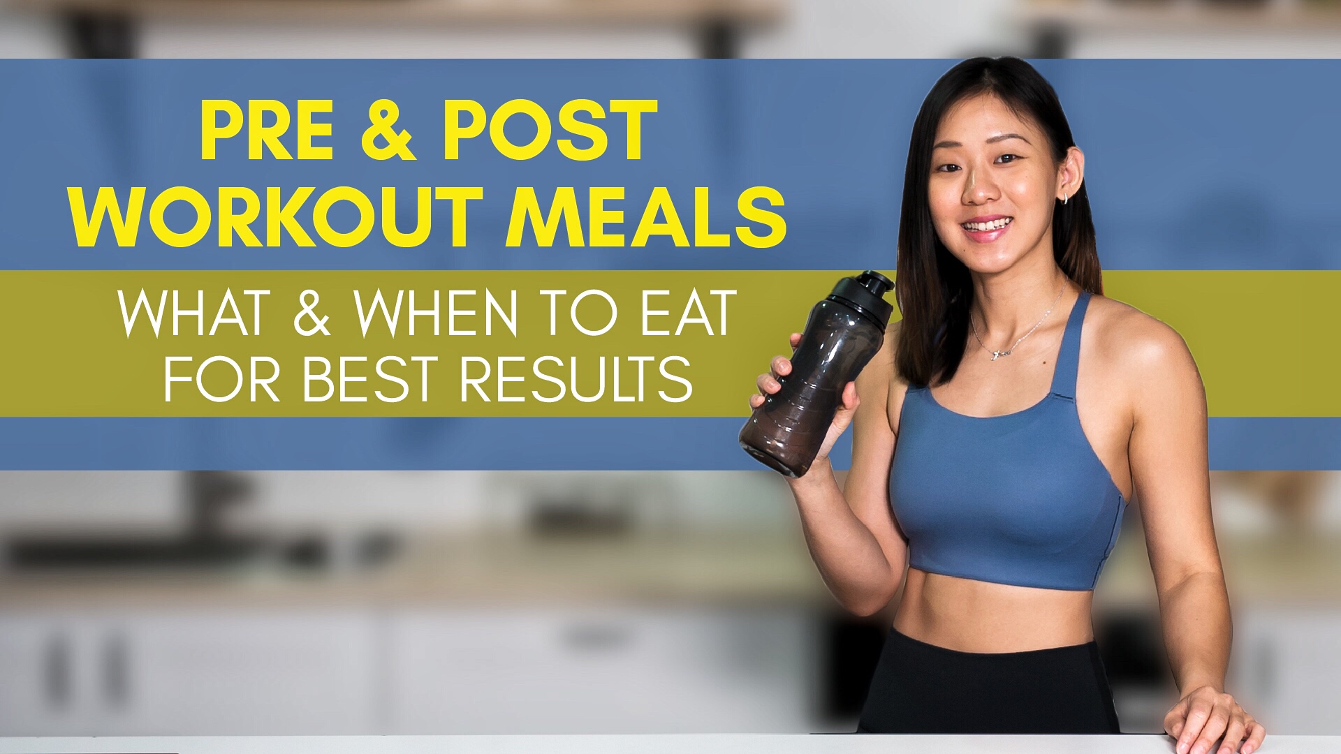 PRE & POST Workout Meals What & When to Eat for Best Results